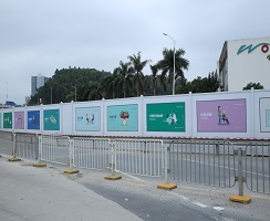 PVC施工圍擋既環(huán)保有實用,價格低廉