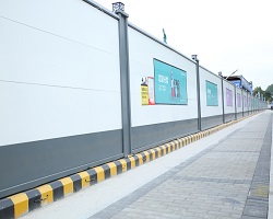 深圳工程圍擋安裝,能將公益廣告宣傳更到位