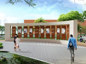 重視校園建設,崇揚校園文化的氛圍與精神